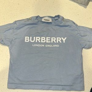 Blue unisex Burberry top 198.00 Bloomingdales